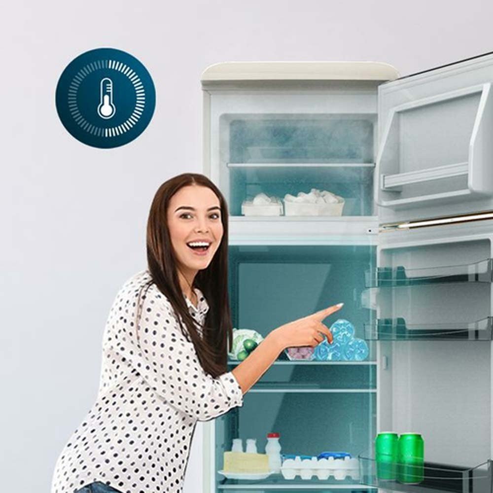 Cecotec Bolero CoolMarket 2d Origin 215 Beige E Frigorífico dos