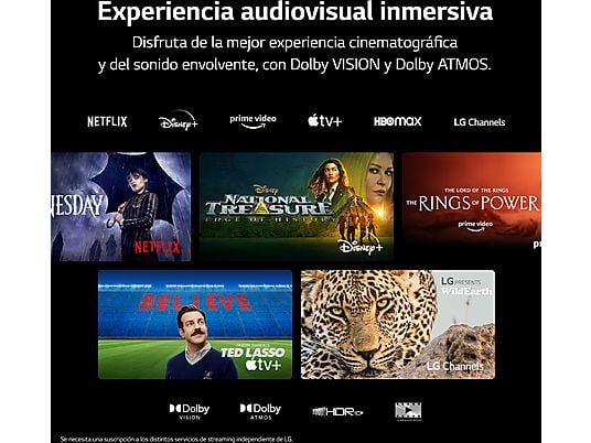 Smart TV LG 55" 4K 3840x2160 OLED55B36LA