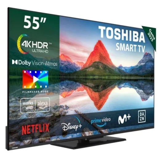 TV Toshiba DLED 55" 55UV3463DG UltraHD 4K VIDAA