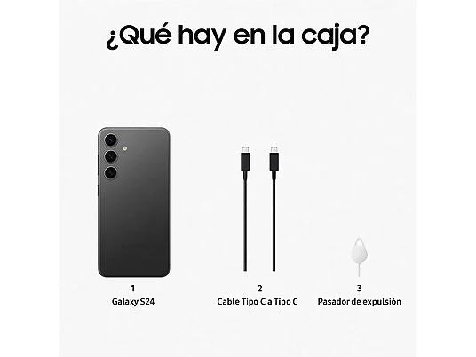 Smartphone Samsung Galaxy S24 8GB 256GB 6.2 5G Negro Onyx