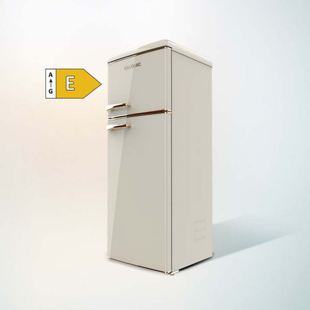 Cecotec Bolero CoolMarket 2d Origin 215 Beige E Frigorífico dos