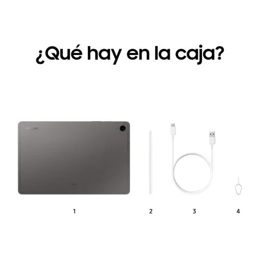 Tablet Samsung Galaxy Tab S9 FE+ 12.4" 8GB 128GB Octacore Gris