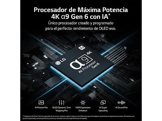 Smart TV LG OLED55C32LA.AEU 4K Ultra HD 55 HDR HDR10 Oled AMD FreeSync Dolby Vision