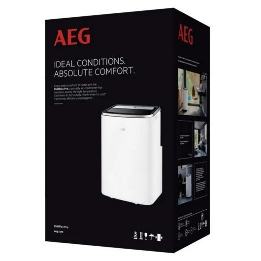 AEG AXP26U338CW aire acondicionado portátil Chillflex Pro
