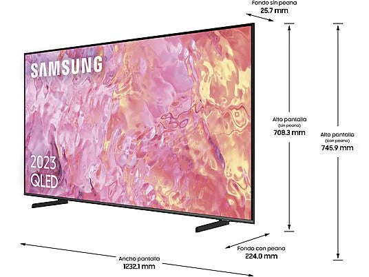 Televisor Samsung TQ55Q64CAUXXC 55 Qled 4K Smart TV