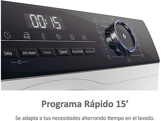 Haier - lavadora HW90BP14939S 9kg 1400rpm a