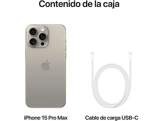 Apple iPhone 15 Pro Max 256GB titanio Natural