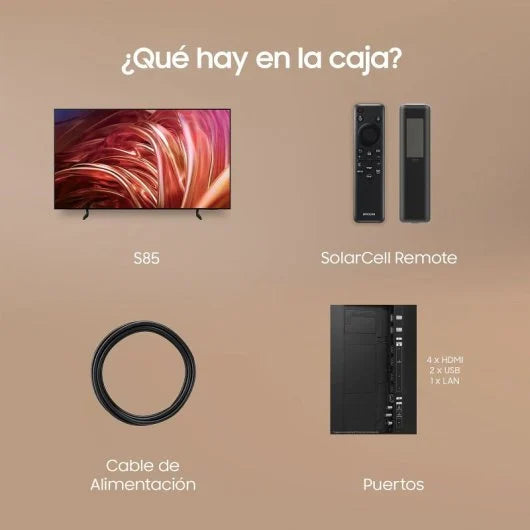 TV Samsung TQ65S85DAEXXC 65" OLED UltraHD 4K HDR10 Plus Gaming