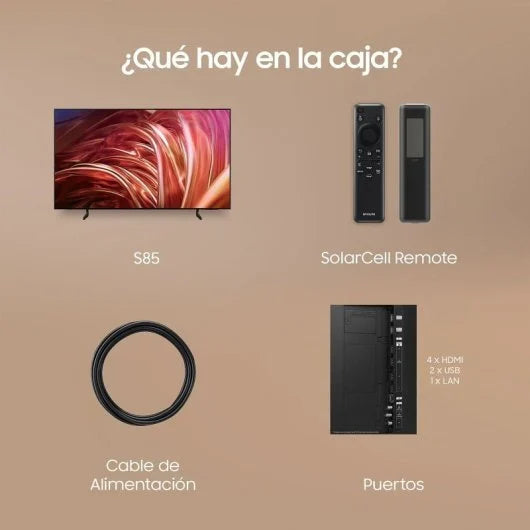 TV Samsung TQ55S85DAE 55 OLED UltraHD 4K HDR10 Plus Gaming