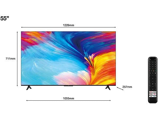 Smart TV TCL 55" 4K 3840x2160 55P635