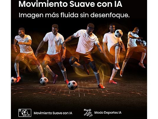 TV LED 50" - Hisense 50A6Q, UHD 4K, Quad Core/MT9603, IA 4K Upscaler, Modo Juego Plus, Control por voz, Negro