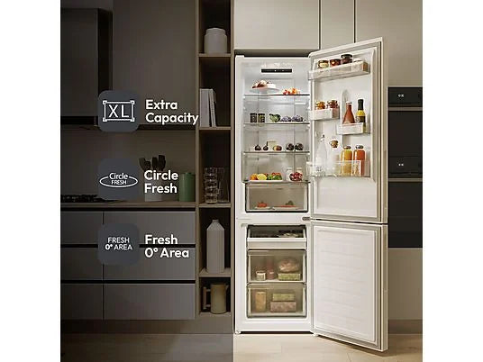 Frigorífico Combi Candy CNCQ2T518EW