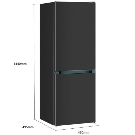 Chiq FBM157L42 Frigorífico Combi E Acero Inoxidable Oscuro