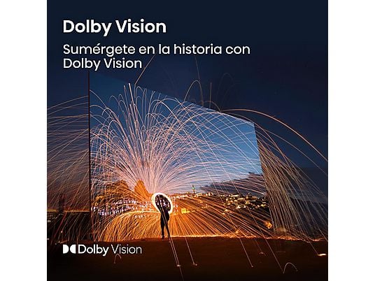 TV LED 50" - Hisense 50A6Q, UHD 4K, Quad Core/MT9603, IA 4K Upscaler, Modo Juego Plus, Control por voz, Negro