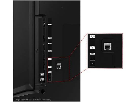 TV LED Samsung Smart TV 4K TU55CU7175U 55