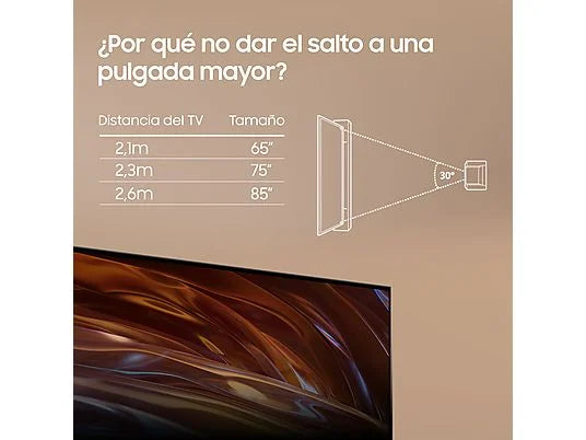 TV Neo QLED 65" - Samsung TQ65QN95DATXXC, UHD 4K Mini LED, Procesador NQ4 AI Gen2, Smart TV, DVB-T2 (H.265), Graphite Black