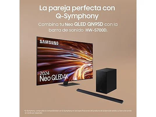 TV Neo QLED 55 - Samsung TQ55QN95DATXXC, UHD 4K Mini LED, Procesador NQ4 AI Gen2 , Smart TV, DVB-T2 (H.265), Graphite Black