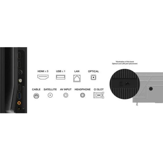 TCL 55P61B 55" LED UltraHD 4K HDR Google TV