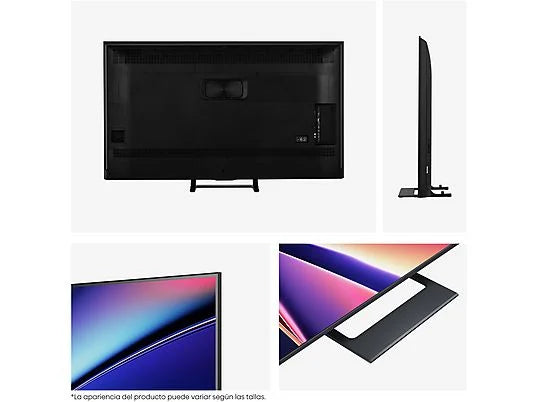 TV Mini LED 50 - Hisense 50E8Q, UHD 4K, 144 Hz, Hi-View Engine, Escalador HDR IA, Subwoofer integrado, Negro
